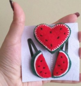 تصویر گیره مو یلدایی 