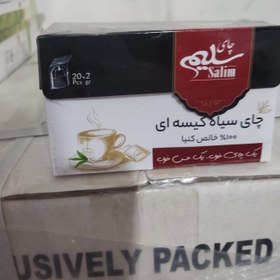 تصویر چای تی بگ 25 عددی سلیم 
