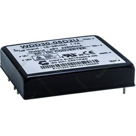 تصویر مبدل ولتاژ چینفا 2/5± آمپر CHINFA WDD30-05D2U DC/DC IN:18-36V OUT:±5V 