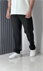 تصویر نام محصول : شلوار نیم بگ مازراتی رنگ مشکی 