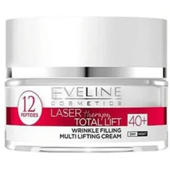 تصویر کرم ضد چروک و لیفتینگ اولاین Eveline Laser Therapy Total Lift Wrinkle Filling Cream 40+, 50ml 