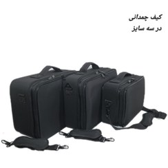 تصویر کیف ناخن و ابزار آرایشگر مدل چمدانی سایز بزرگ 