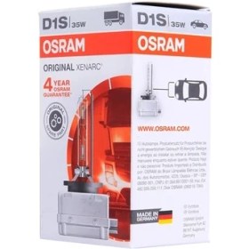 تصویر لامپ زنون D1S اسرام اورجینال D1S XENON 35W OSRAM - 4008321184276