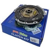 تصویر دیسک و صفحه کلاچ با بلبریگ پری دمپر والئو آبی مناسب پژو 405 XU7 Clutch disc and plate with Valeo blue pre-damper bearing suitable for Peugeot 405 XU7