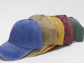 تصویر کلاه آفتابی پارچه ای نقابدار درجه یک 