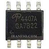 تصویر آی سی لپ تاپ Mosfet AO4407A-P30V12A SOP8 