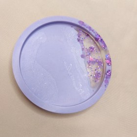 تصویر زیر لیوانی بنفش پاستیلی 