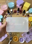 تصویر پایه صابون شفاف - 500گرم 