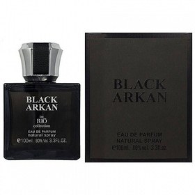 تصویر ادکلن مردانه ریو کالکشن بلک آرکان ادو پرفیوم 100 میلی لیتر Rio Collection Black Arkan for men