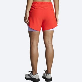 تصویر شورت ورزشی زنانه بروکس مدل Brooks Women's Chaser5" 2-in-1 Short 