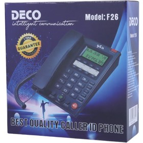 تصویر تلفن رومیزی دکو Deco F26 Deco F26 Telephone