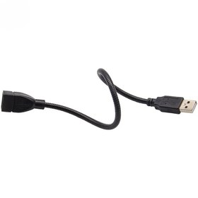 تصویر هولدر یو اس بی و کابل افزایشی به طول USB Type A-35cm حالت پذیر 