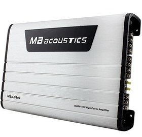 تصویر آمپلی فایر خودرو ام بی آکوستیکس مدل MBA-1000XR ا MB Acoustics MBA-1000XR Car Amplifier MB Acoustics MBA-1000XR Car Amplifier