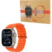 تصویر ساعت هوشمند T5S Ultra ۴۹ میلیمتر با بند سیلیکونی 