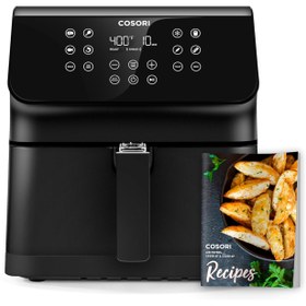 تصویر سرخ کن 5.5 لیتر Cosori Air Fryer With 100 Recipes Cookbook Max XL مدل CP208AF Cosori Air Fryer CP208-AF