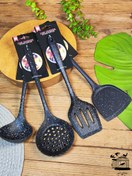 تصویر کفگیر و ملاقه سیلیکونی 