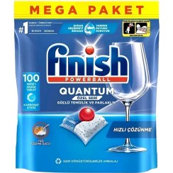 تصویر قرص ماشین ظرفشویی فینیش کوانتوم 100 عددی - خرید مقرون به صرفه واردات قانونی ارسال از منطقه آزاد ارس 