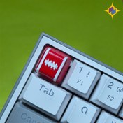 تصویر کیکپ کیبورد مکانیکال طرح فوتبال آمریکایی | American FottBall Keycap 
