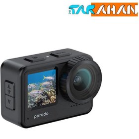 تصویر دوربین ورزشی پرودو مدل PD-5KACAM Porodo Waterproof 5K Action Camera with WiFi Support and Touch Screen PD-5KACAM