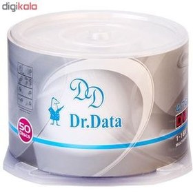 تصویر دی وی دی دکتر دیتا باکس دار 50 عددی (Dr.Data) کارتن 600 عددی (فقط عمده) ا Dr.Data DVD-R Dr.Data DVD-R
