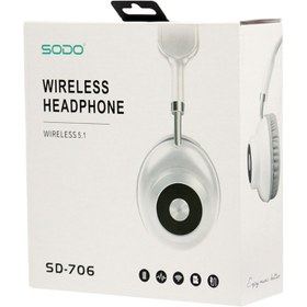 تصویر هدفون بی سیم سودو مدل SD-706 Sodo SD-706 Wireless Headphone