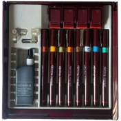 تصویر ست راپید روترینگ ۸ عددی ست راپید روترینگ 8 عددی به همراه اداپتور ، جوهر محتوی ست شامل راپید به شماره های : 0/1 ، 0/2 ، 0/3 ، 0/4 ، 0/5 ، 0/6 ، 0/7 ، 1/4 استند دار ساخت آلمان