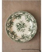 تصویر بشقاب پلو خوری گلدار سبز زارا هوم 