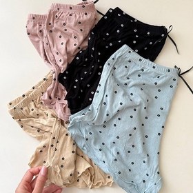 تصویر شورتک گل گلی 410 