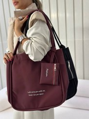 تصویر کیف دوشی زنانه چرم مدل پلن 