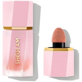 تصویر رژگونه مایع مات شیگ-- مدل COLOR BLOOM رنگ CORAL GLOW(اصلی) 