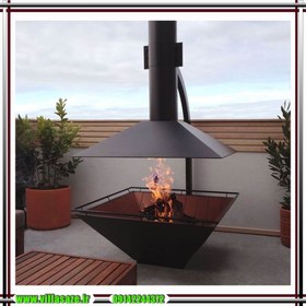 تصویر آتشدان الماس 