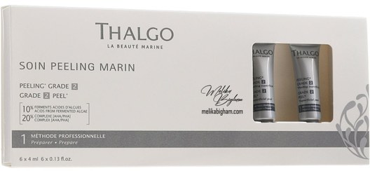 تصویر اسید تالگو گرید 2 لایه برداری تالگو سوین لایه برداری مارین درجه 2 soin peeling marin Thalgo 