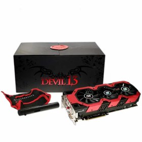 تصویر کارت گرافیک پاور کالر DEVIL 13 HD 7990 6GB PowerColor DEVIL13 HD7990 6GB GDDR5 Graphics Card