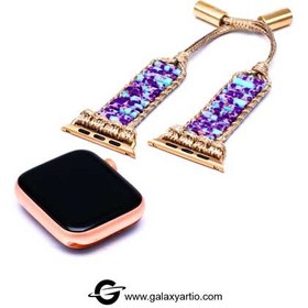 تصویر بند اپل واچ مدل وایولت 