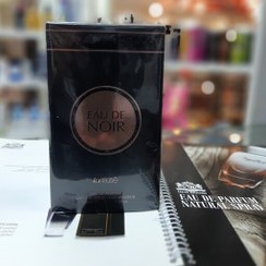 تصویر ادکلن زنانه EAU DE NOIR شرکت لاموس با رایحه بلک اپیم 