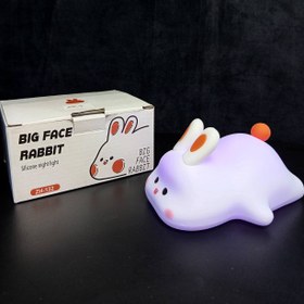 تصویر چراغ خواب سیلیکونی 