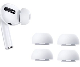 تصویر محافظ سیلیکونی داخل گوش ایرپاد پرو نسل 1 Apple Airpods Pro Silicone Tips