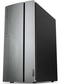 تصویر برج Lenovo IdeaCentre 720 Tower ، رایانه رومیزی 18L (پردازنده Ryzen 5 2600 ، 12 Dual Channel DDR4 ، 2TB ، AMD Radeon RX 560 Graphics ، ویندوز 10 صفحه اصلی) ، 90HY0007US ، گرم نقره 