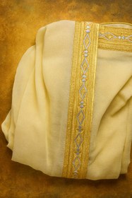 تصویر عبا بشت مردانه طلایی 