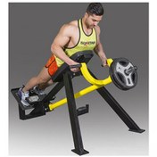 تصویر تی بار خوابیده تشک دار مبارز 