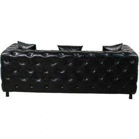 تصویر مبل راحتی چستر چرم 