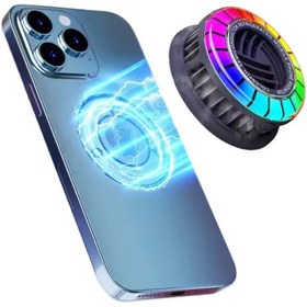 تصویر فن و خنک کننده رادیاتوری مگنتی گوشی موبایل مدل F9 mobile phone radiator f9