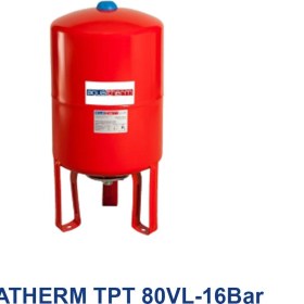 تصویر منبع تحت فشار 80 لیتری 16 بار آکواترم مدل AQUATHERM TPT 80VL-16Bar 