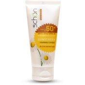 تصویر کرم ضد آفتاب بدون چربی شون SPF50 ا Schon cream without oil SPF50 Schon cream without oil SPF50