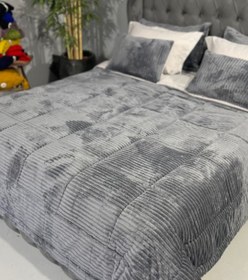 تصویر روتختی مخمل کرکره ای bedspread