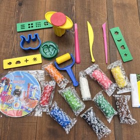 تصویر خمیر بازی آریا (10 رنگ) 