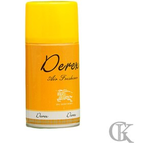 تصویر اسپری خوشبوکننده هوا درکس رایحه باربری لندن حجم 260 میلی لیتر Drex air freshener spray, Burberry London fragrance, volume 260 ml