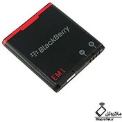 تصویر باتری اصلی گوشی بلک بری Curve 9350 مدل E-M1 Battery BlackBerry Curve 9350 - E-M1