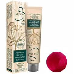 تصویر رنگ مو بدون آمونیاک سلوم شماره PM حجم 120 میل رنگ مژنتا 