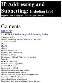 تصویر دانلود کتاب TCPIP IP Addressing And Subnetting (Including IPv6) 2000 کتاب انگلیسی آدرس دهی و زیرشبکه IP TCPIP (از جمله IPv6) 2000